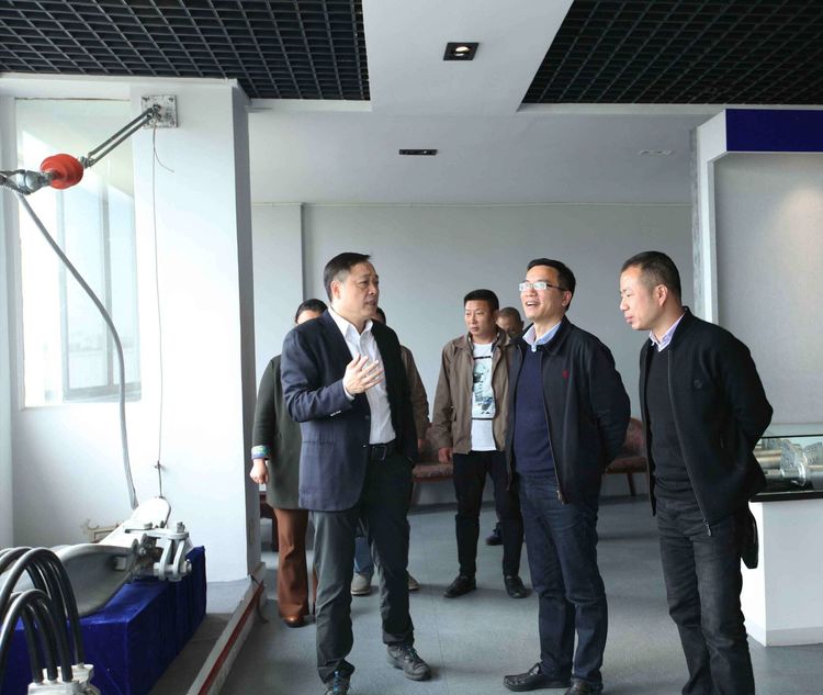 温州市统计局党组副书记、副局长陈孝金贴身向导和记官网电气集团生长